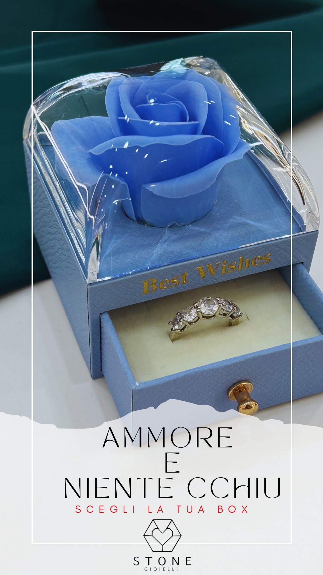 Box Elegante Azzurra