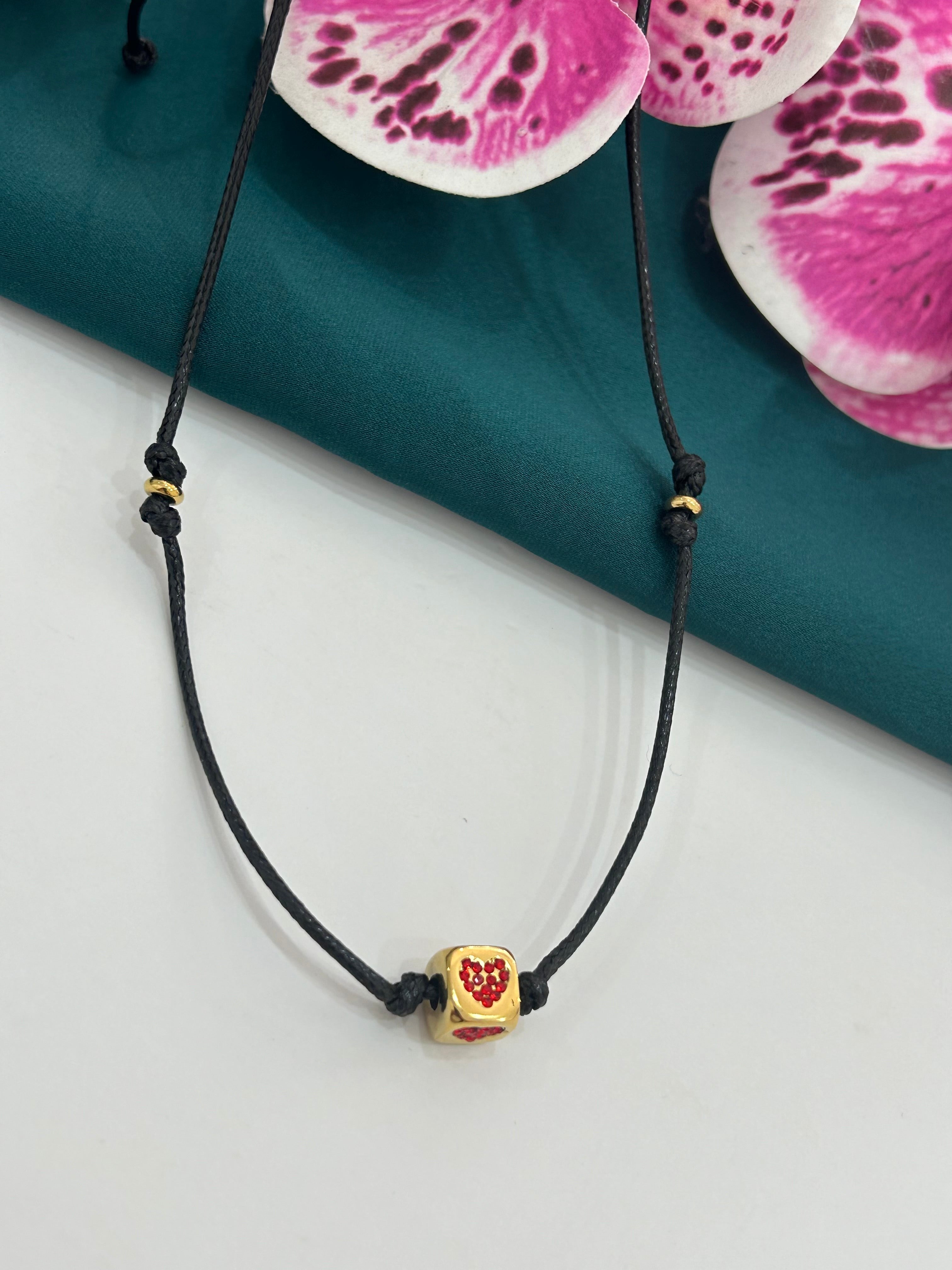 Collana Summer Cuore Rosso