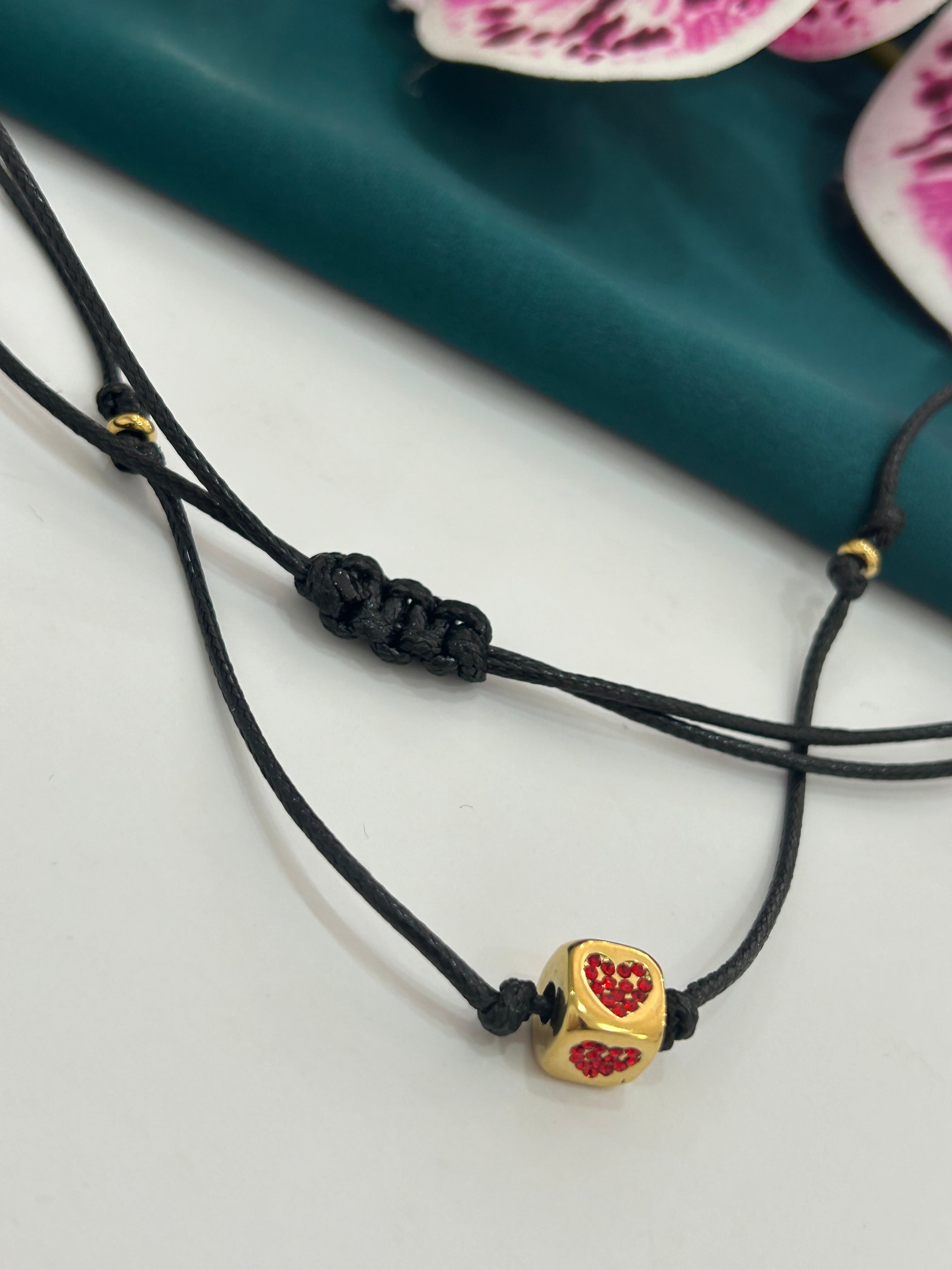 Collana Summer Cuore Rosso