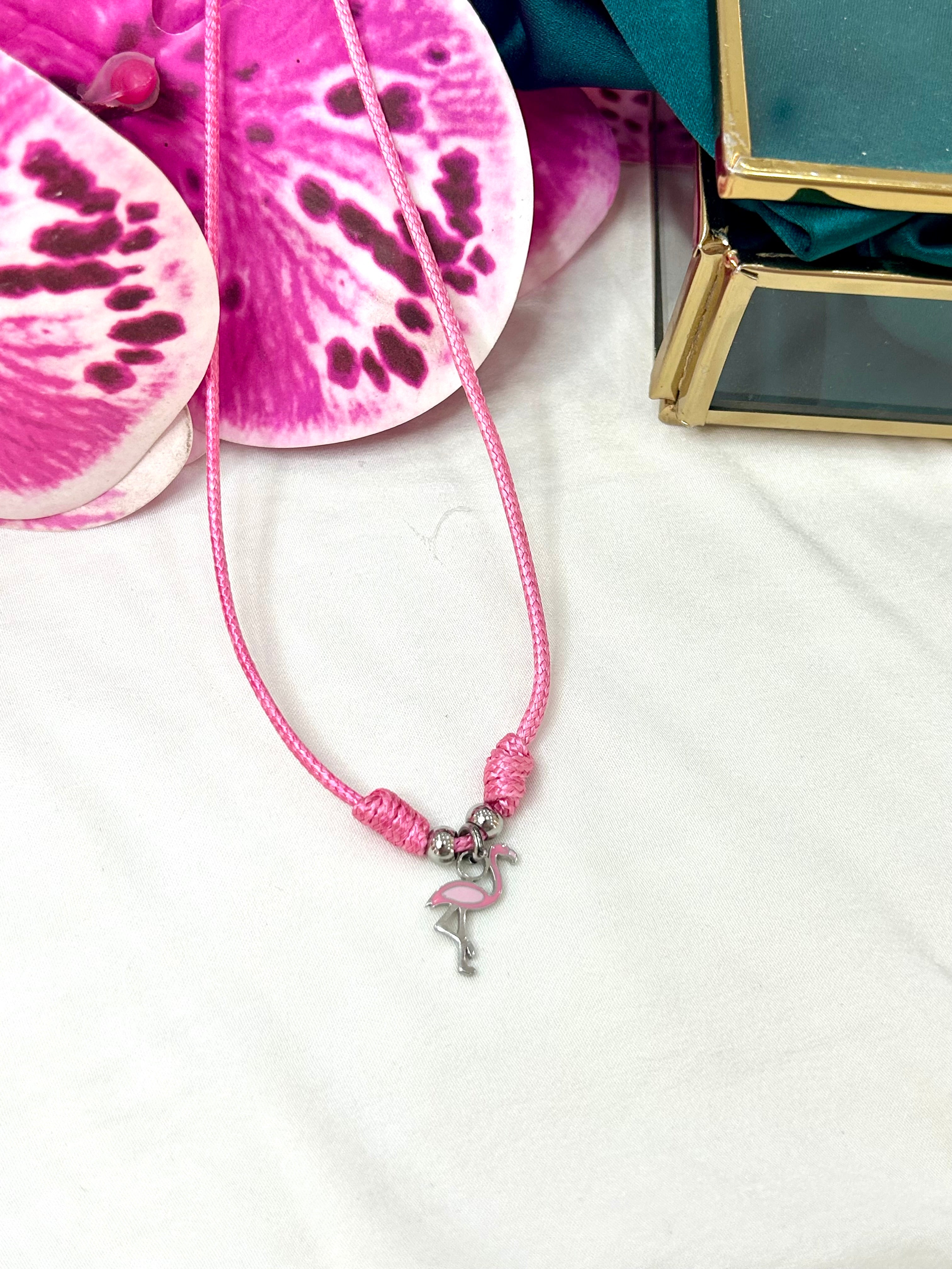 Collana Summer Fenicottero