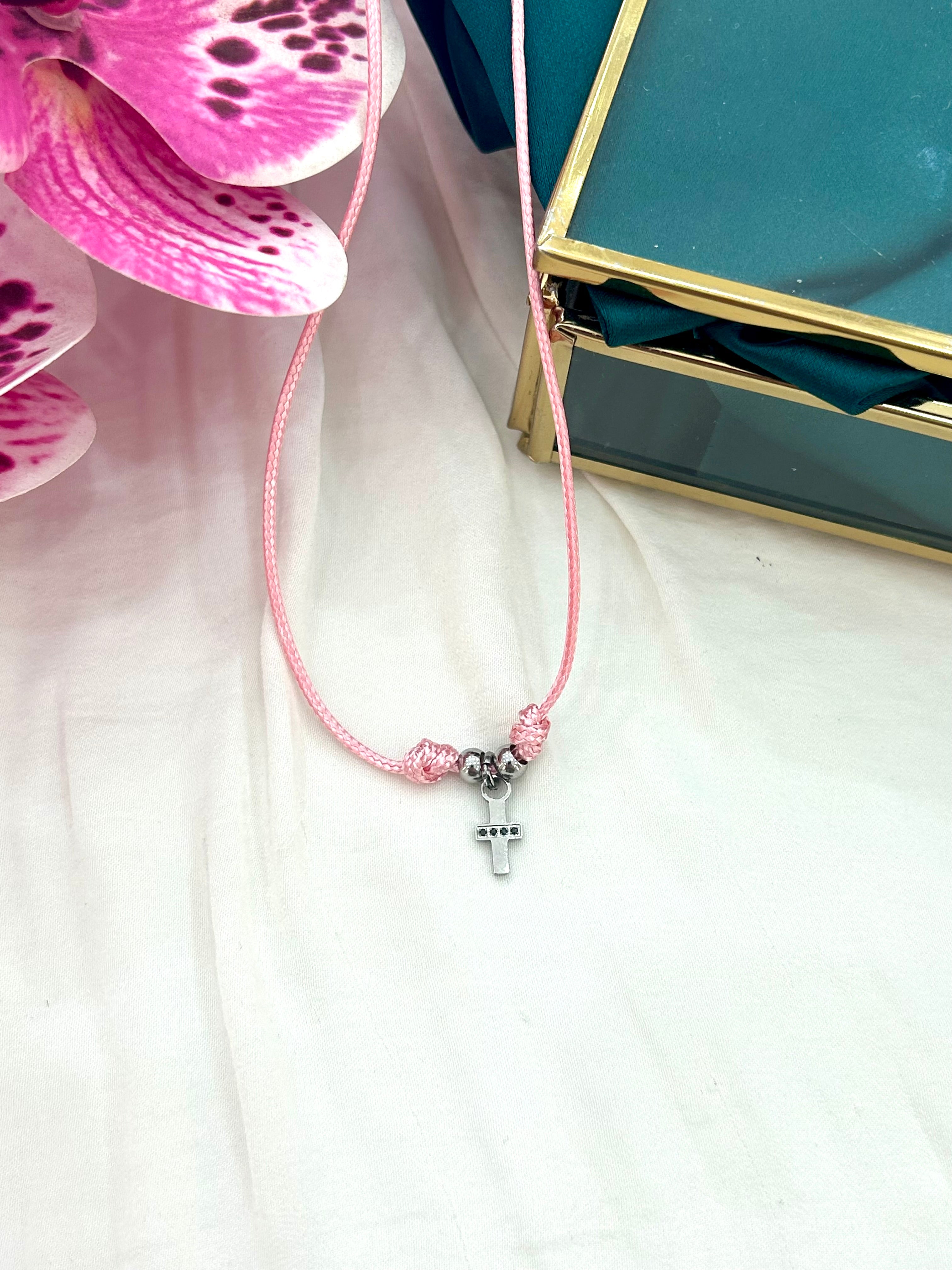 Collana Summer Croce Black