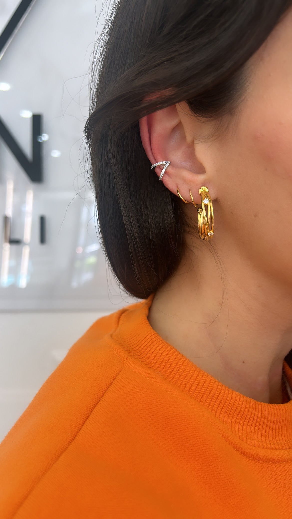 Ear Cuff doppia fascia