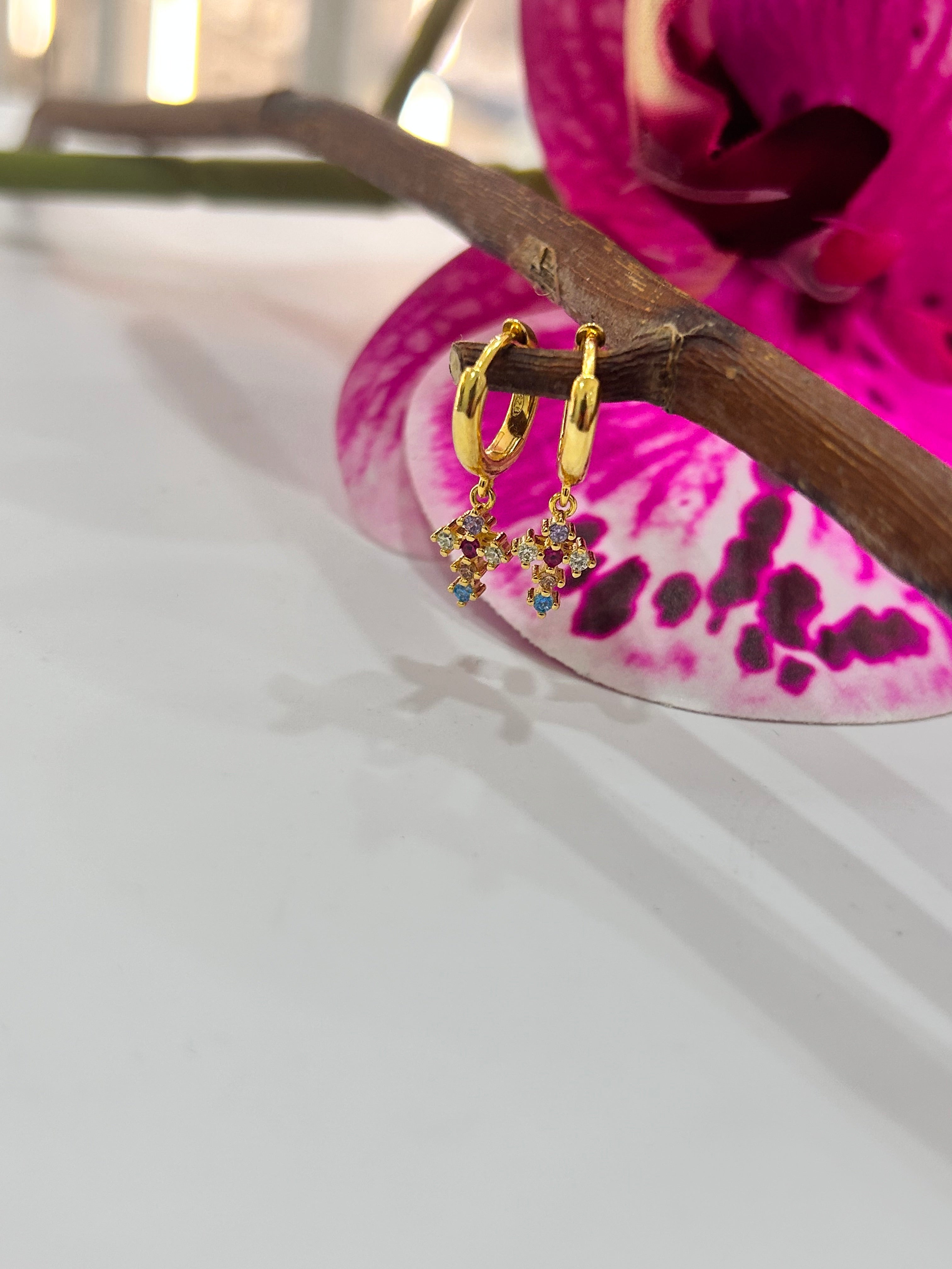 Mini Cerchietto Croce