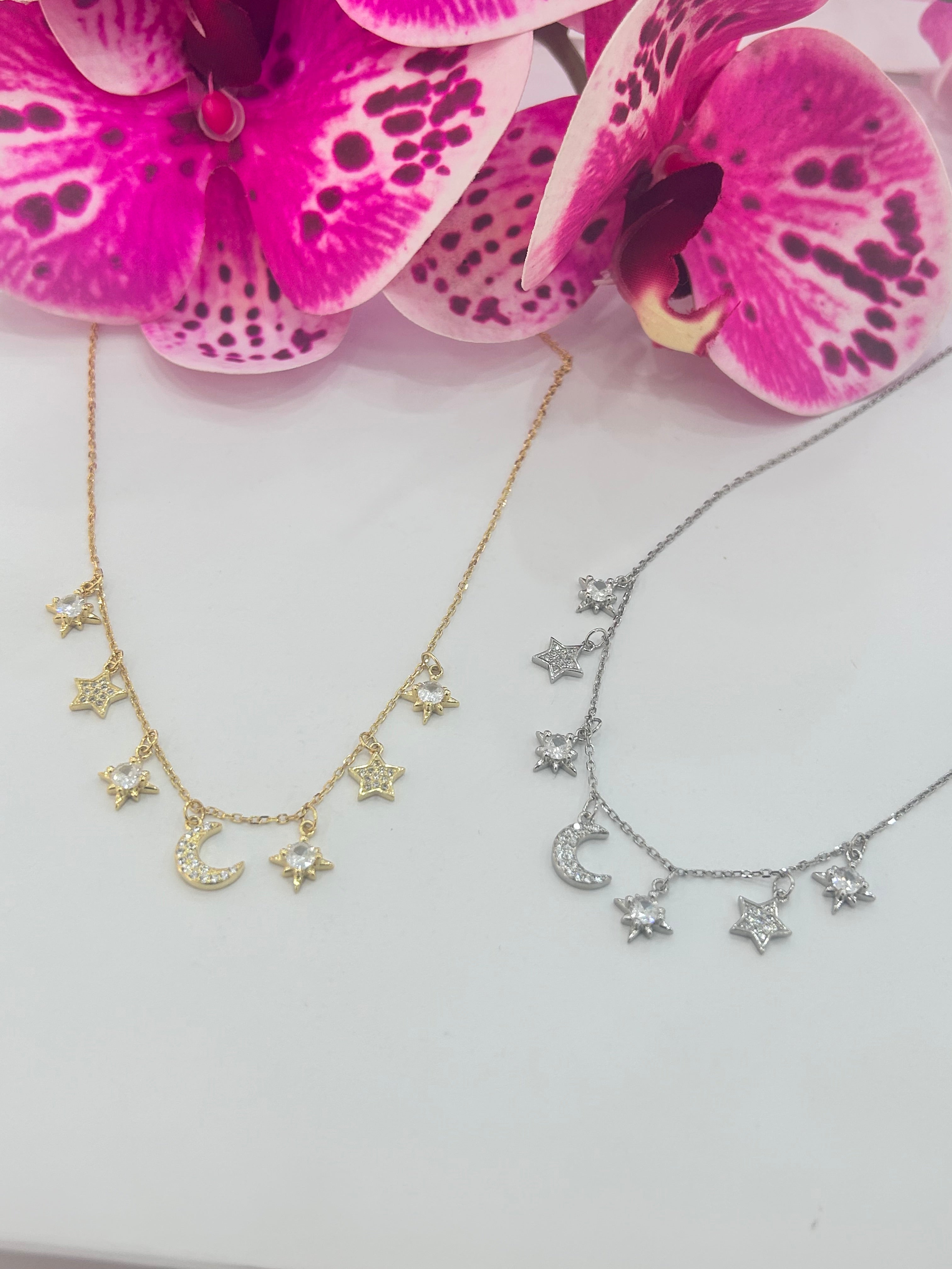 Collana cielo stellato