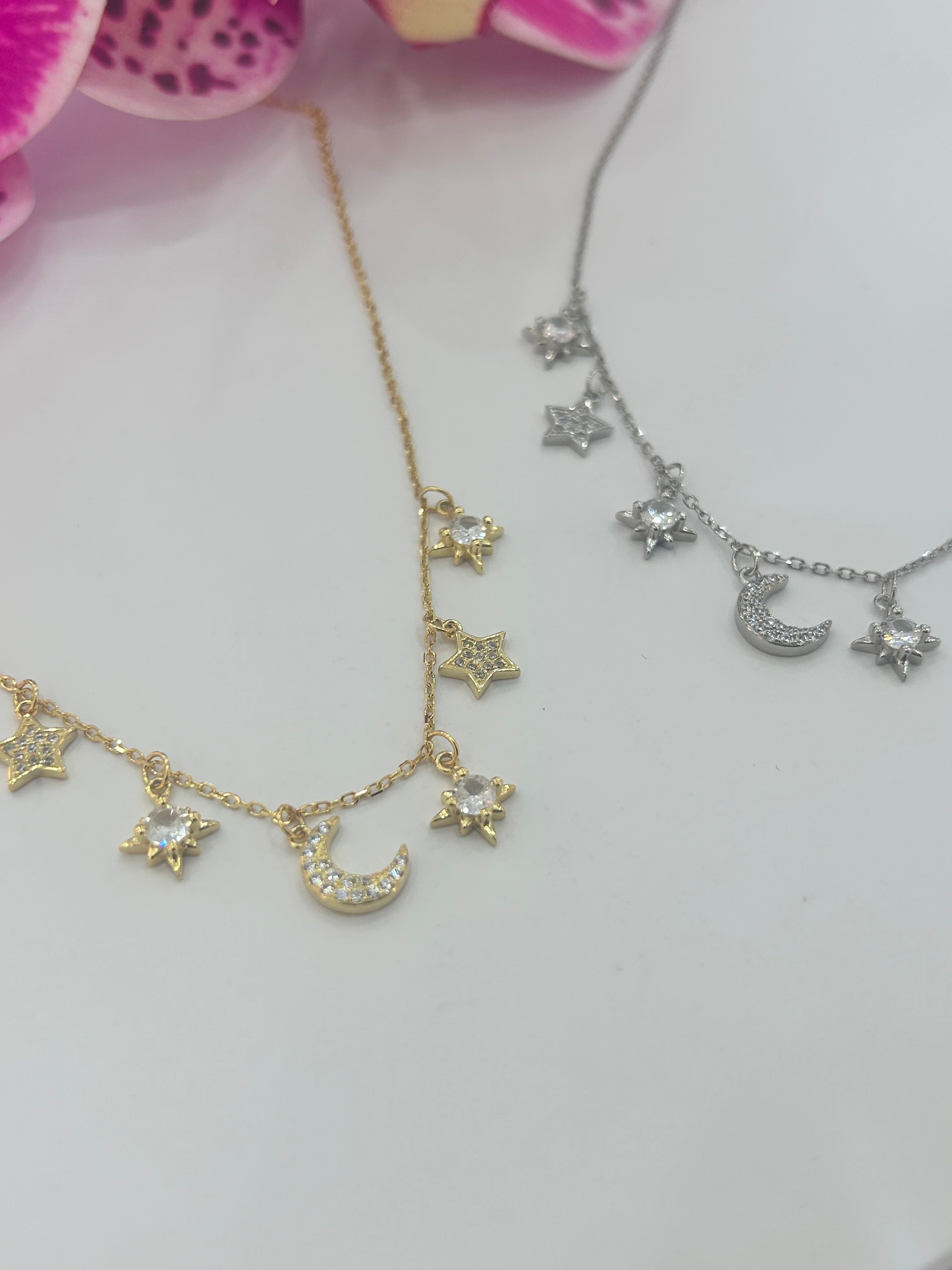 Collana cielo stellato