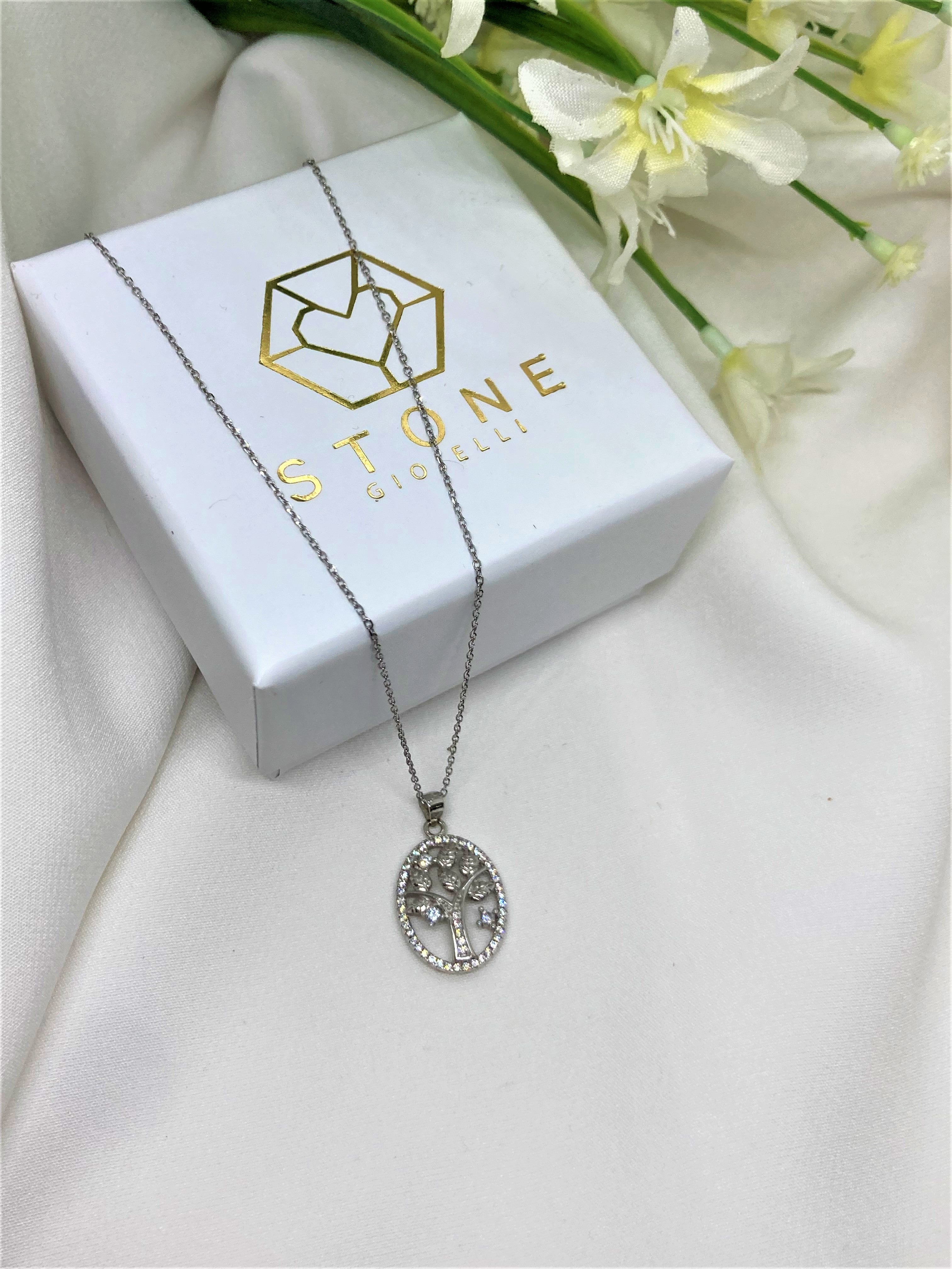 Collana Albero della Vita Ovale