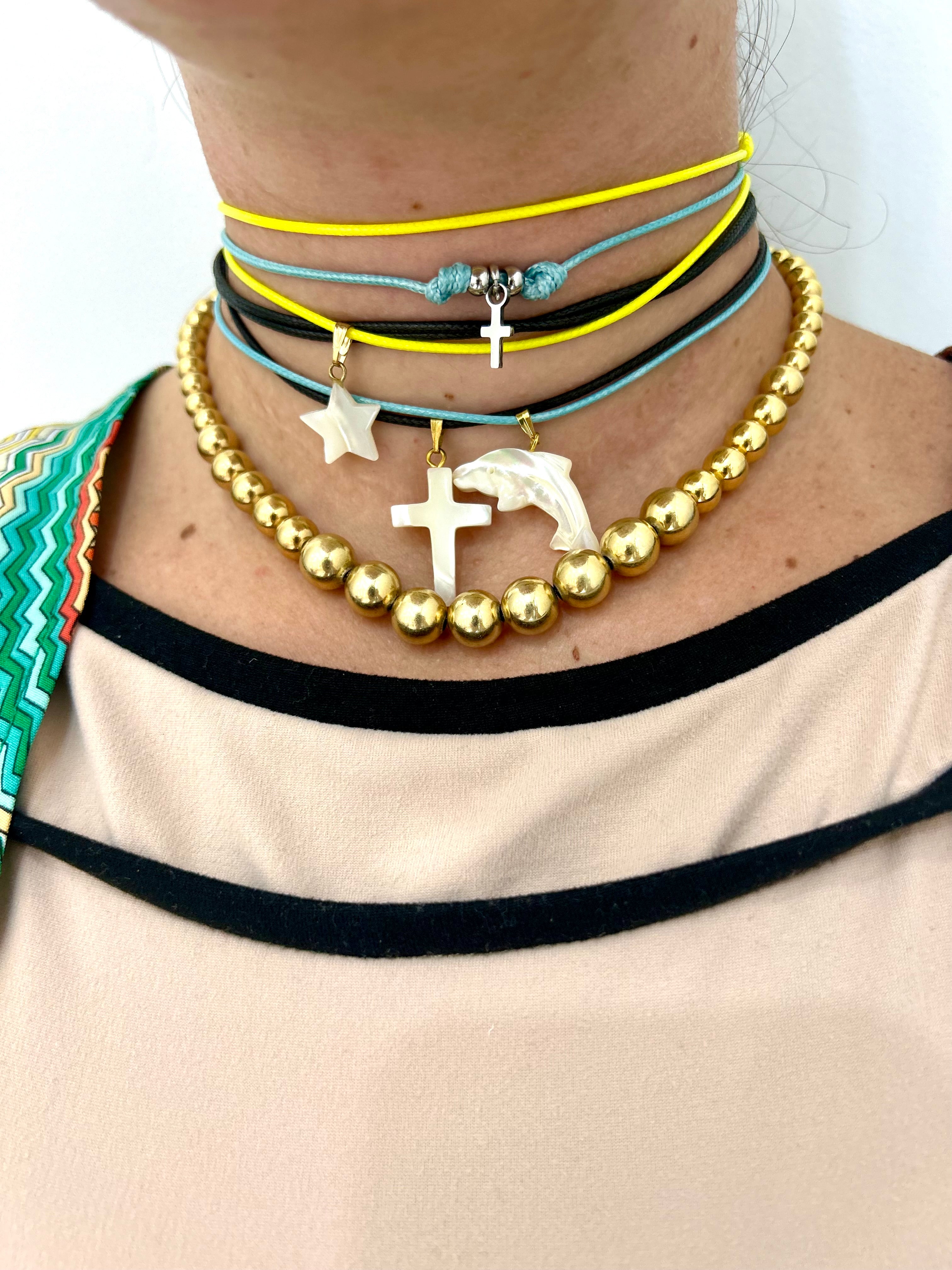 Collana Summer Madre Perla