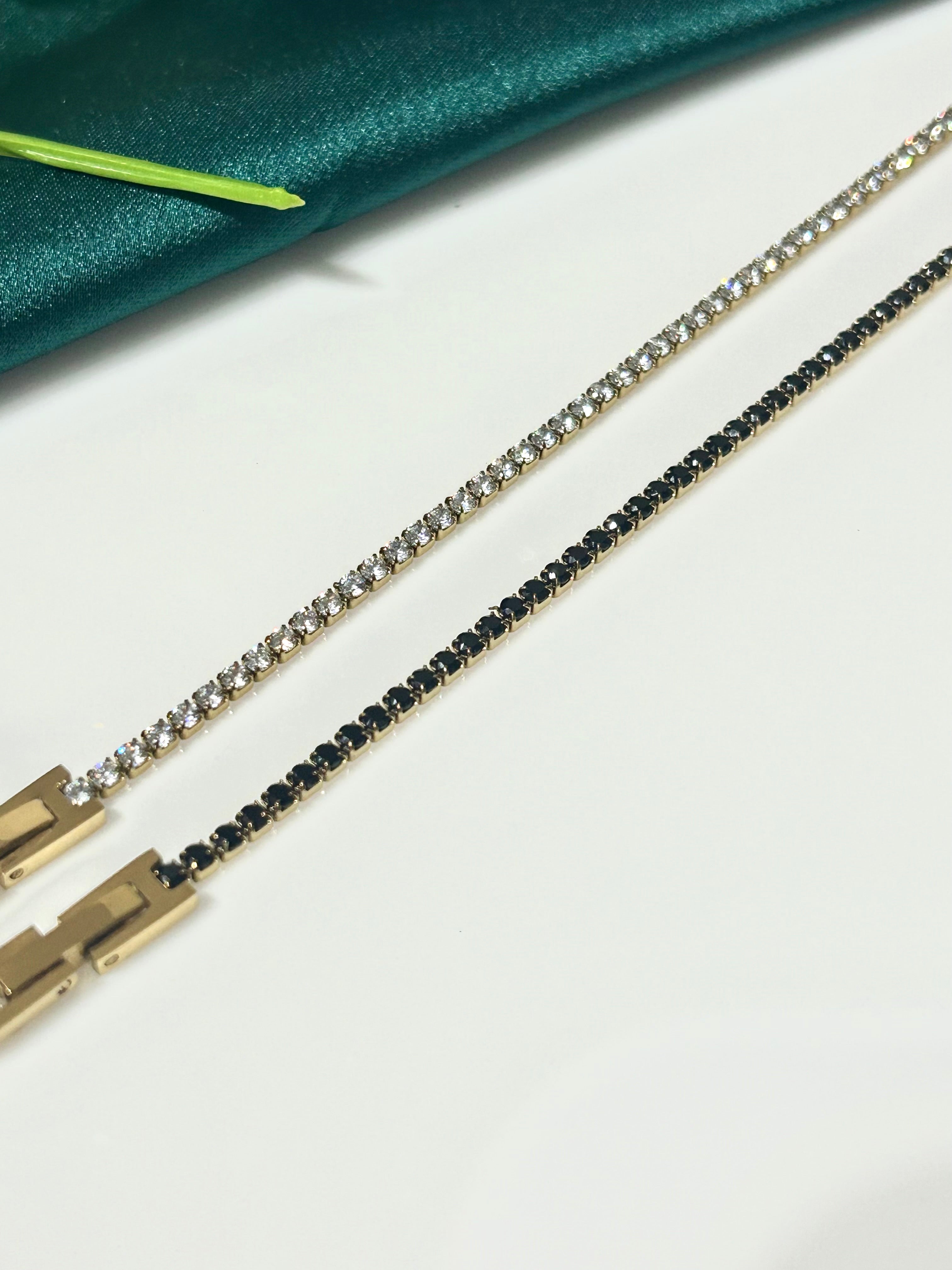 Bracciale Tennis Slim Gold